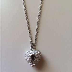 AEO Heart Keyhole Necklace